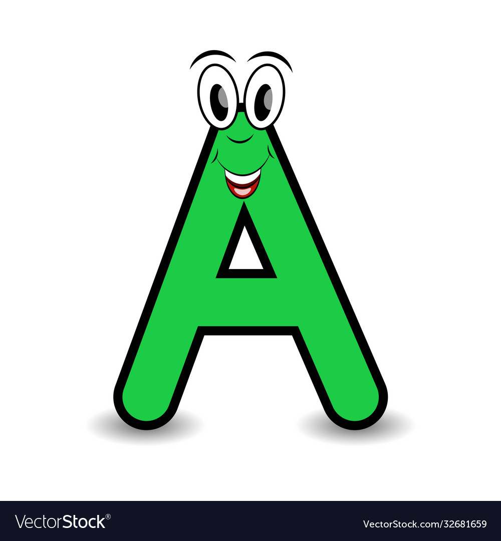 Detail Cartoon Schrift Nomer 6