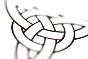 Detail Keltischer Knoten Liebe Nomer 3