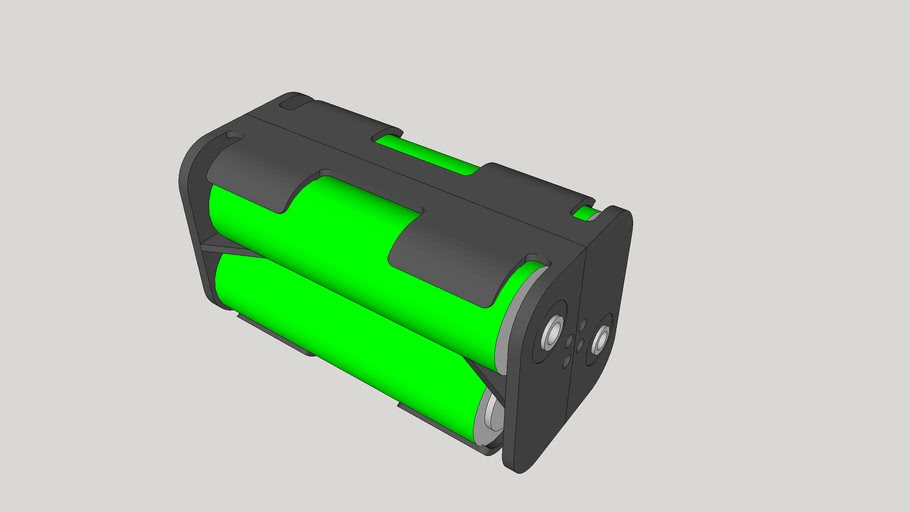 Detail 3 D Batterien Nomer 17