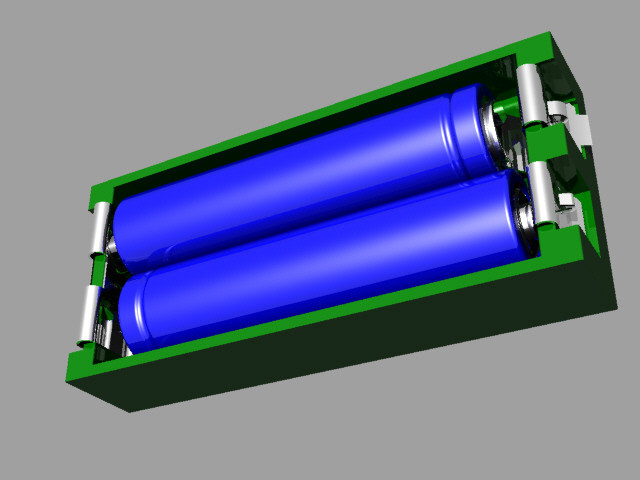 Detail 3 D Batterien Nomer 5