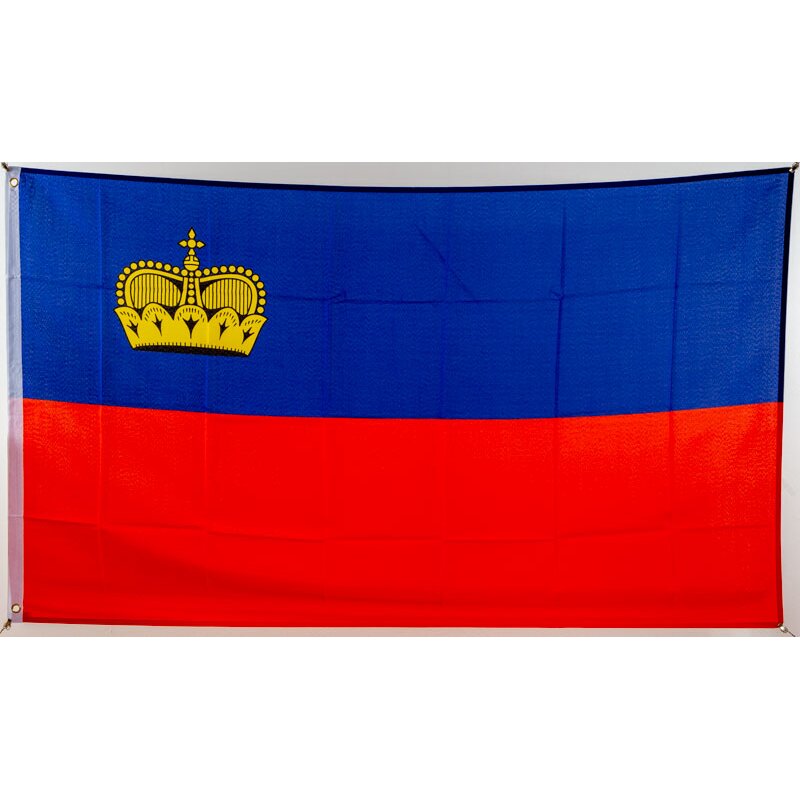 Detail Flagge Liechtenstein Nomer 2