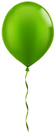 Detail Balloons Green Png Nomer 12