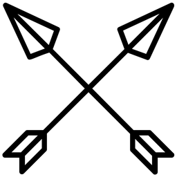 Detail Crossed Arrows Nomer 27