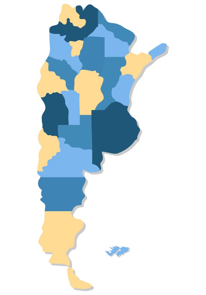 Detail Argentinien Provinzen Karte Nomer 3