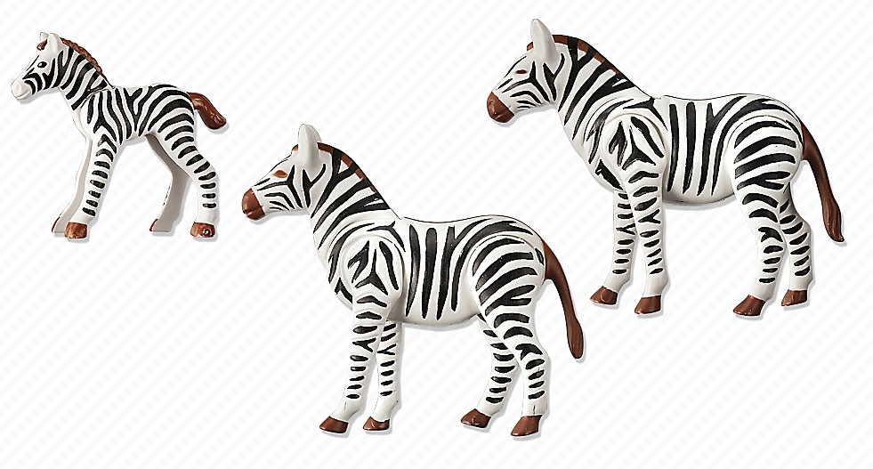 Detail Playmobil Zebra Family Nomer 4