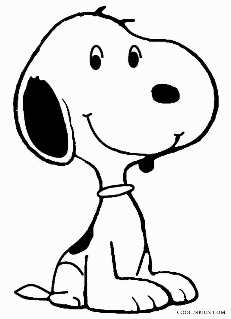 Detail Snoopy Ausmalbild Nomer 8