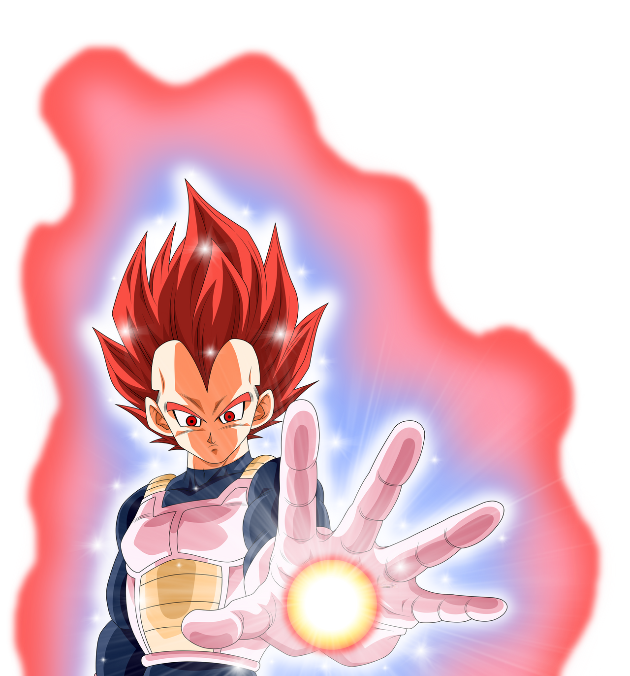 Detail Vegeta Ssj Red Nomer 27