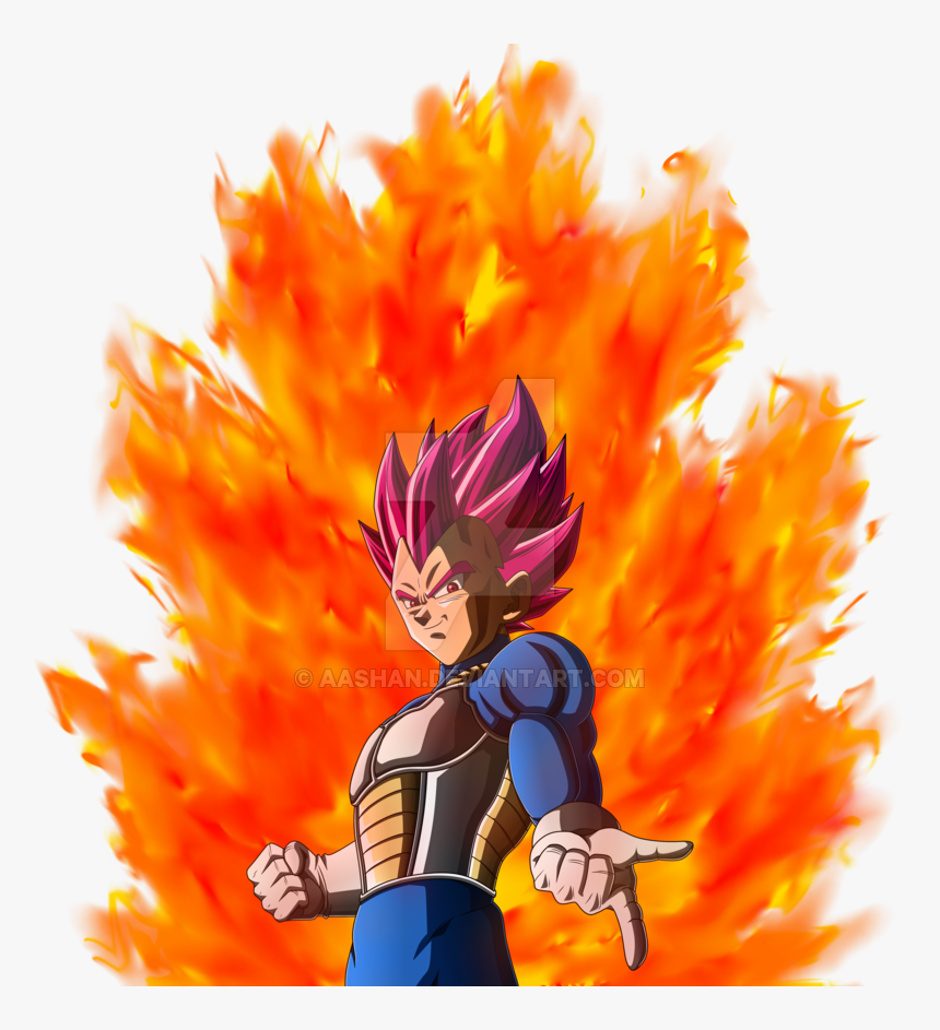 Detail Vegeta Ssj Red Nomer 7