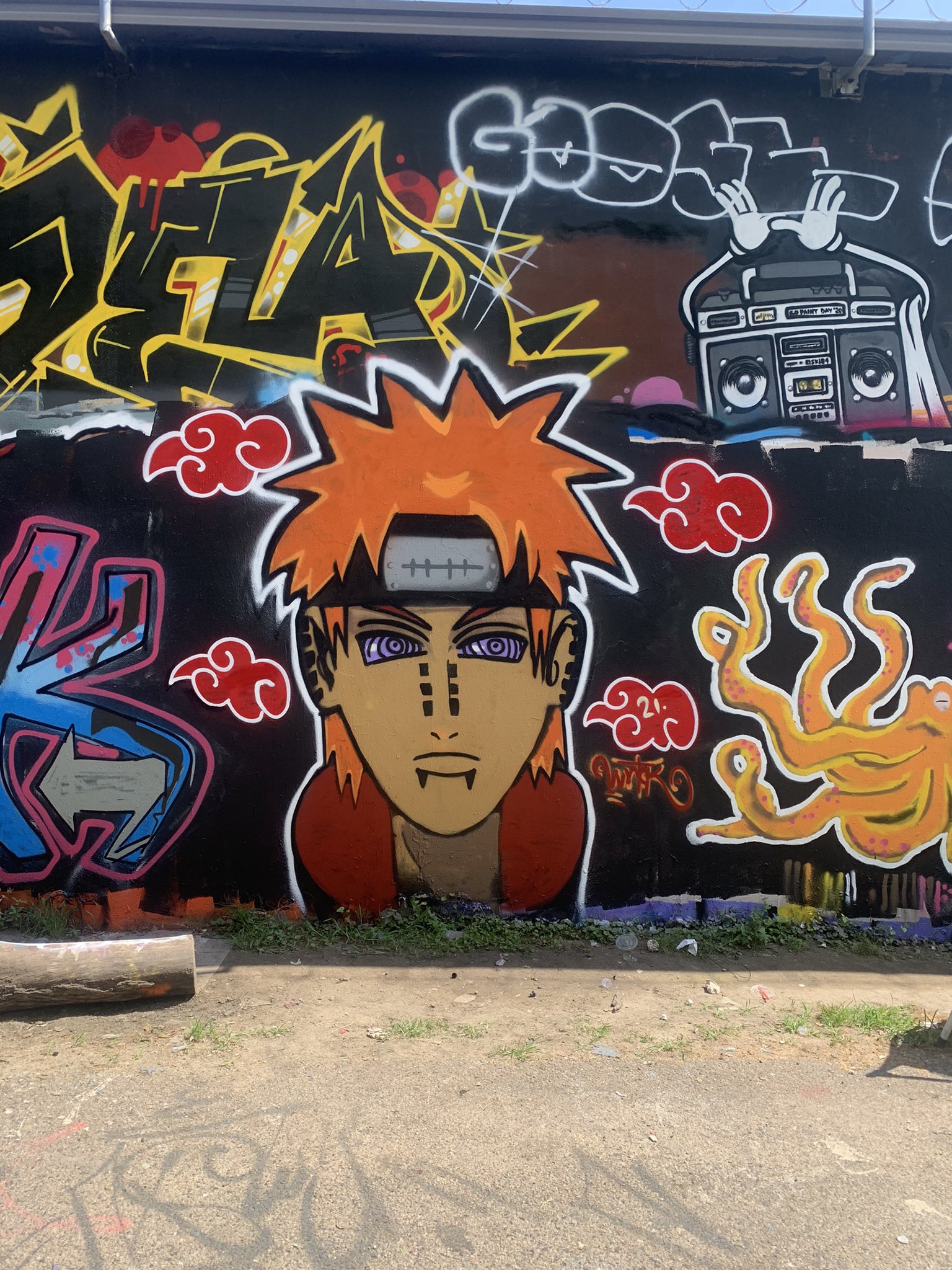 Detail Gambar Grafiti Naruto Nomer 27