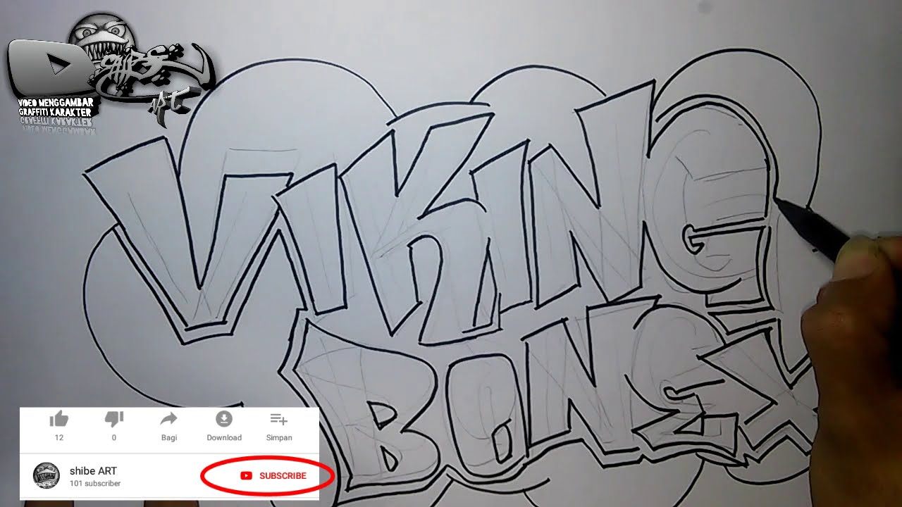 Detail Gambar Grafiti Persib Nomer 37