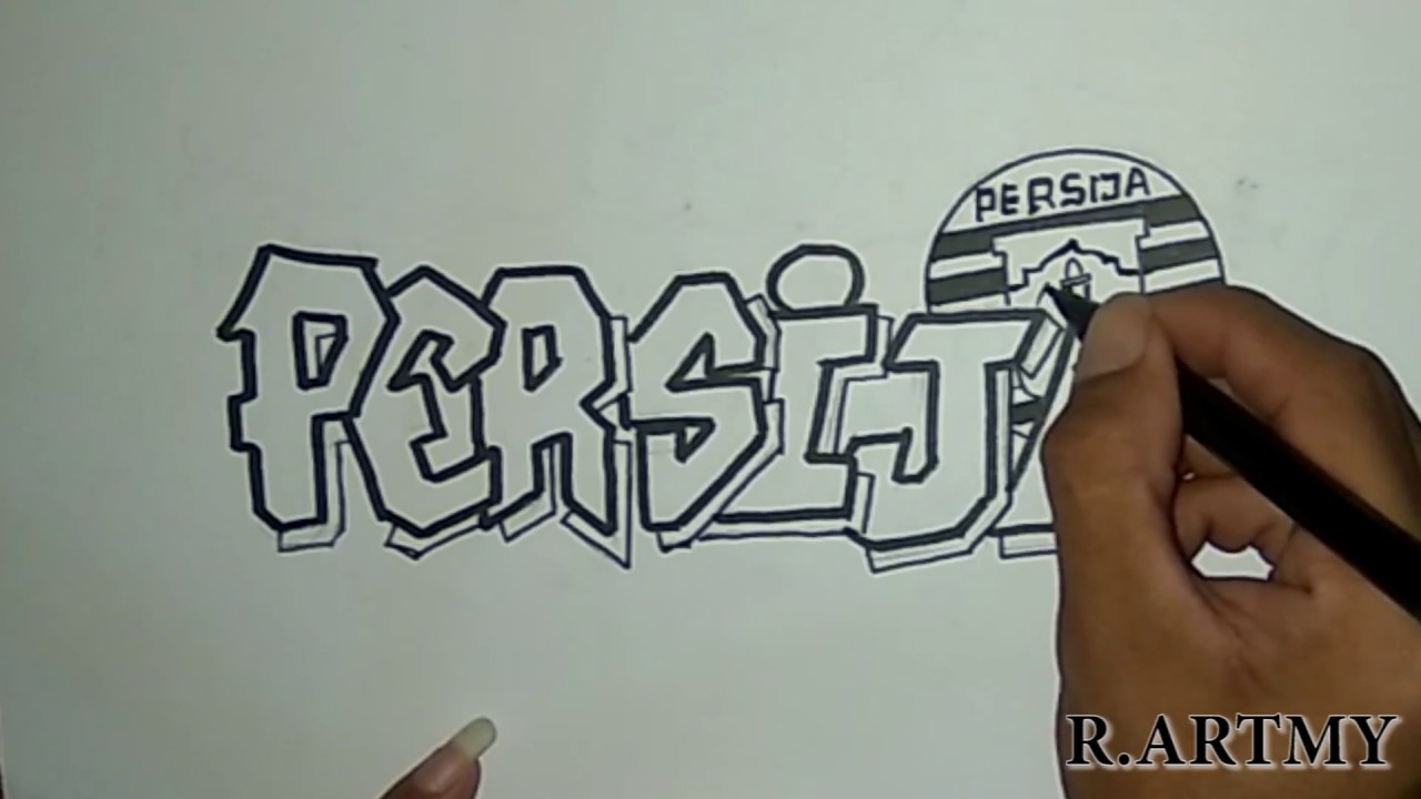 Detail Gambar Grafiti Persija 3d Nomer 3