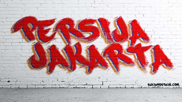 Detail Gambar Grafiti Persija Jakarta Nomer 11