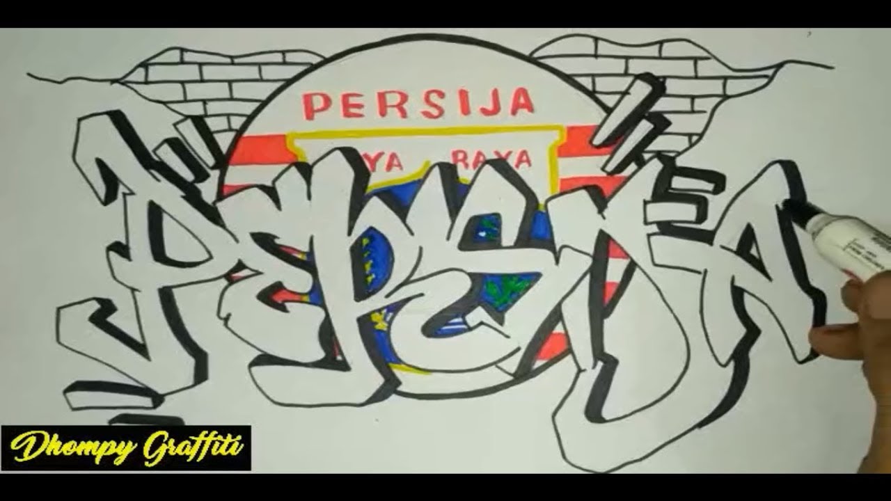 Detail Gambar Grafiti Persija Jakarta Nomer 5