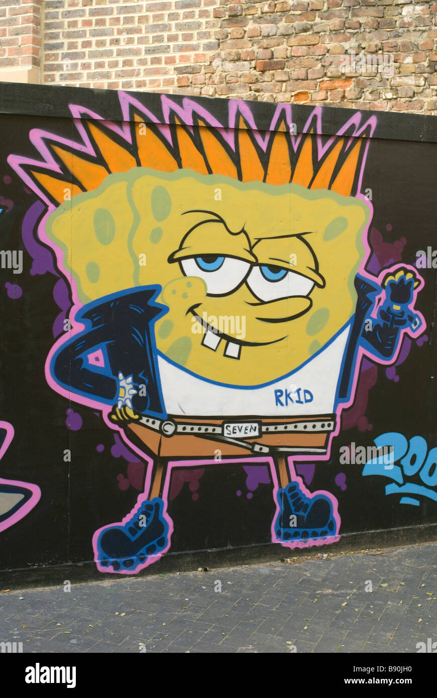 Detail Gambar Grafiti Spongebob Nomer 11