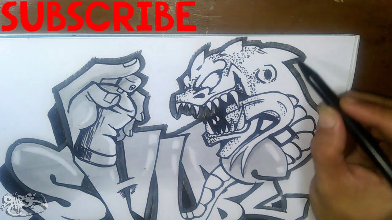 Detail Gambar Grafiti Tengkorak Nomer 27