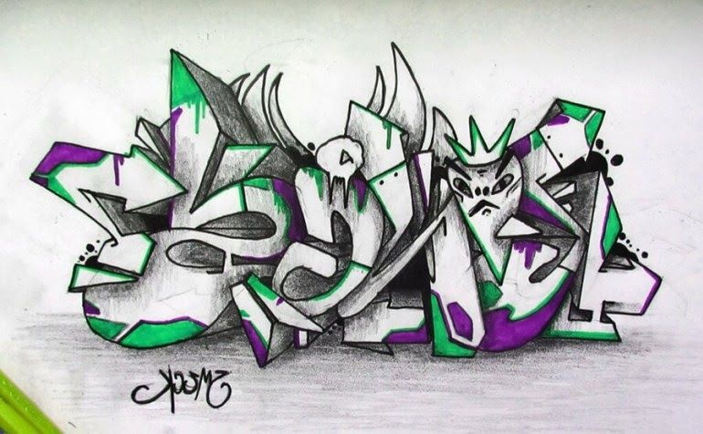 Detail Gambar Grafiti Tulisan Tangan Nomer 45