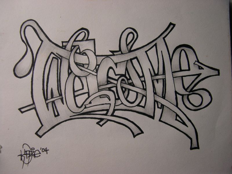 Detail Gambar Grafity Di Kertas Nomer 23