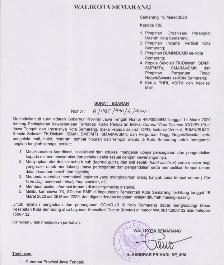 Detail Gambar Gubernur Dan Walikota Semarang Nomer 29