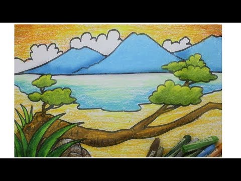 Detail Gambar Gunung Dan Pantai Nomer 4