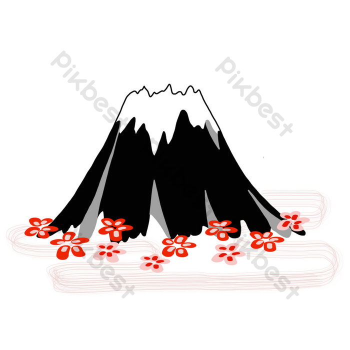 Detail Gambar Gunung Fuji Kartun Nomer 21