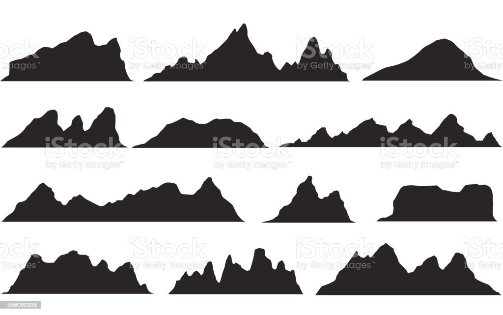 Detail Gambar Gunung Hitam Putih Nomer 44