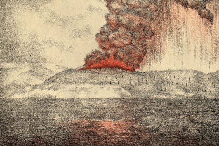 Detail Gambar Gunung Krakatau Nomer 22