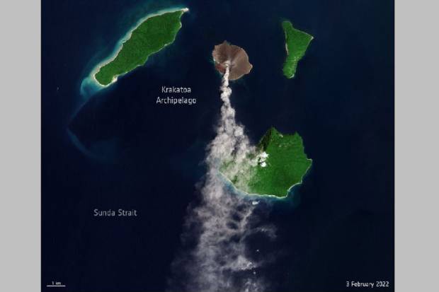 Detail Gambar Gunung Krakatau Nomer 49