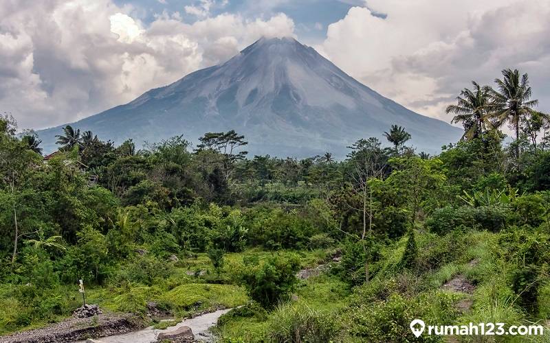 Detail Gambar Gunung Merapi Nomer 5