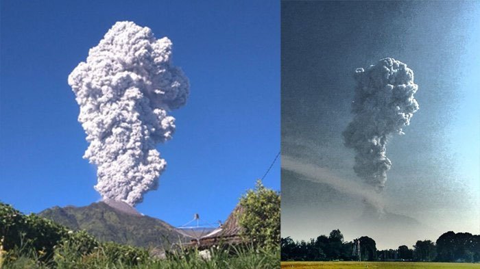 Detail Gambar Gunung Merapi Meletus 2018 Nomer 28