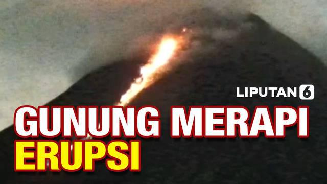 Detail Gambar Gunung Merapi Meletus Nomer 21