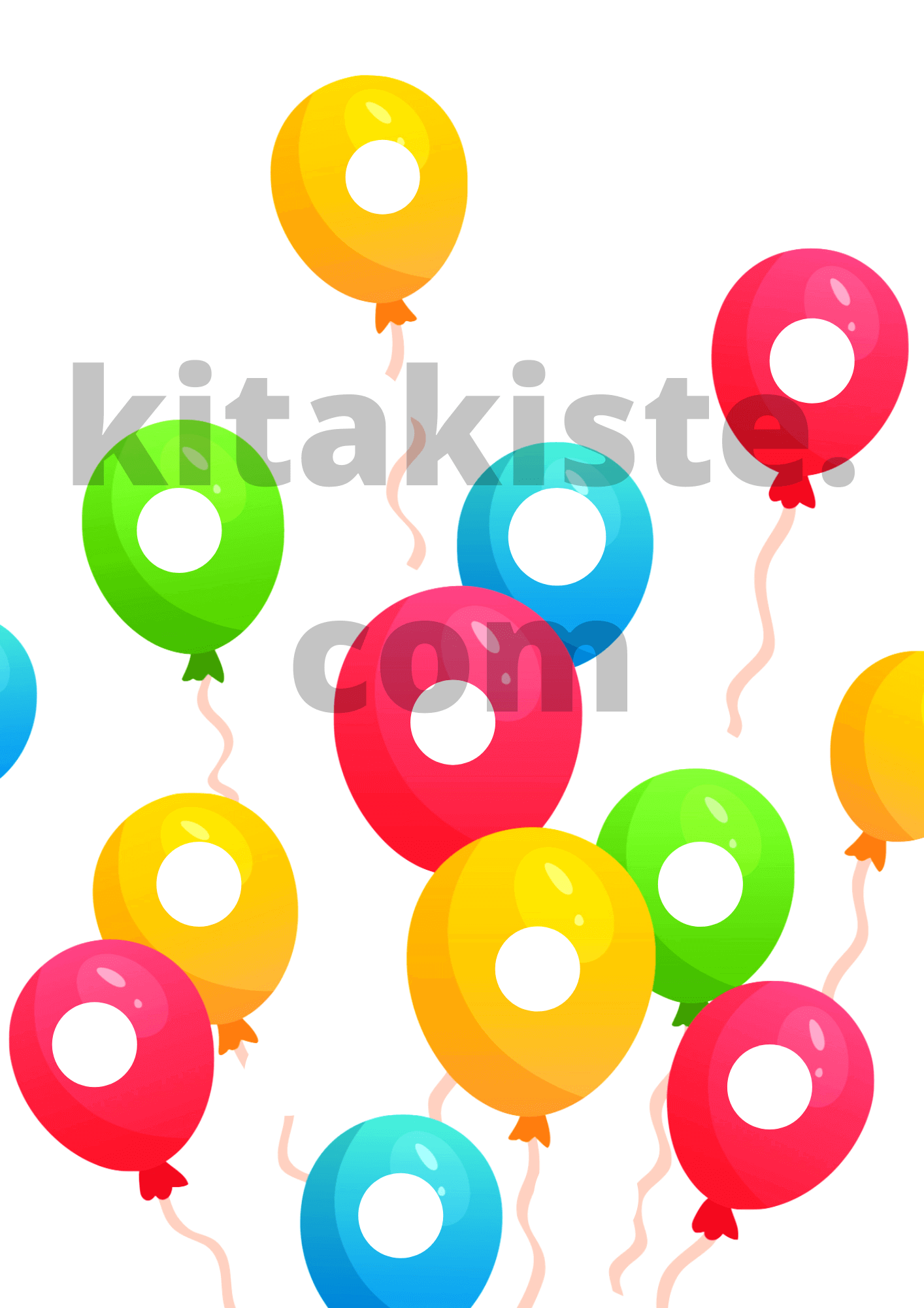 Detail Luftballon Vorlage Zum Ausdrucken Koleksi Nomer 24