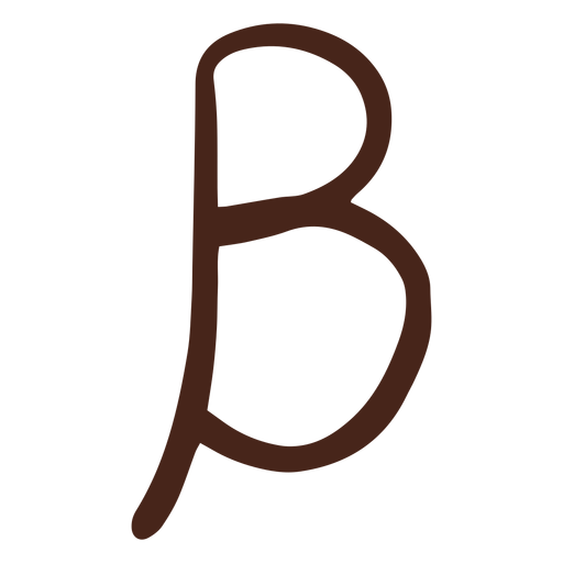 Detail Beta Buchstabe Nomer 6