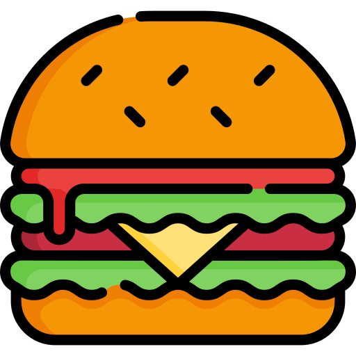 Detail Burger Icon Nomer 3