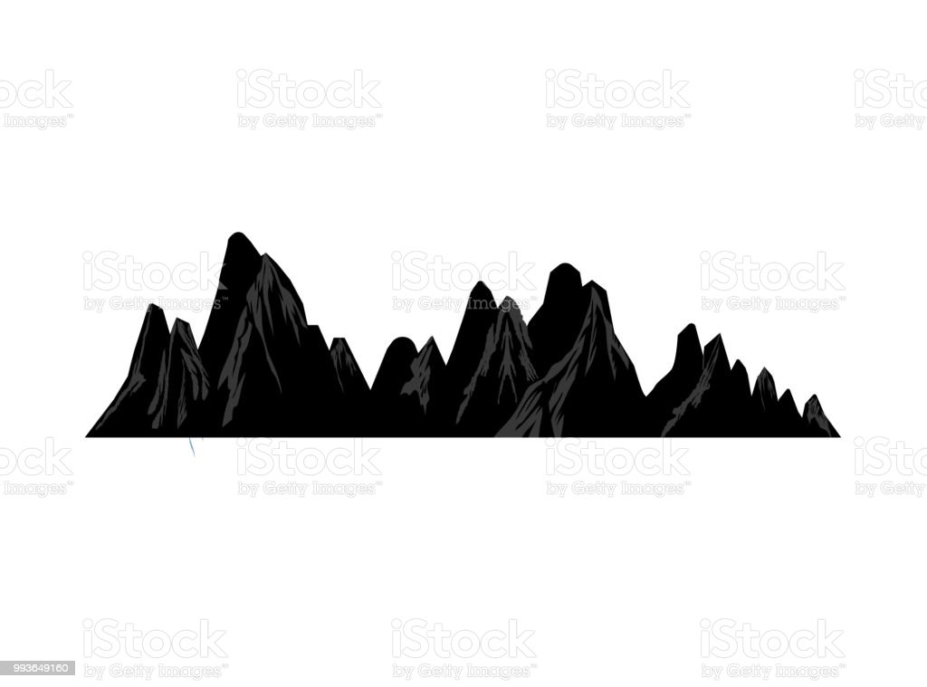 Detail Gambar Gunung Siluet Nomer 13