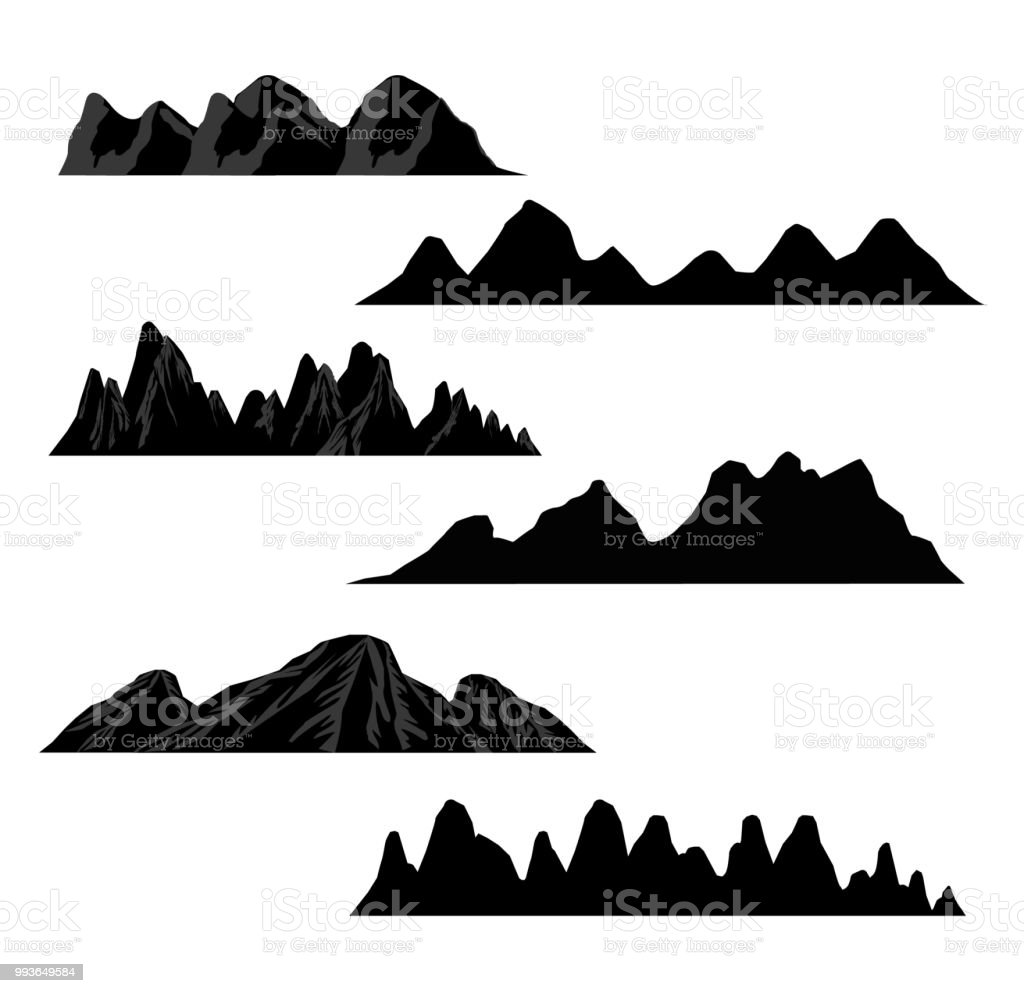 Detail Gambar Gunung Siluet Nomer 16