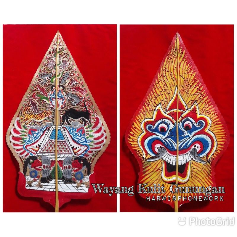 Detail Gambar Gunungan Wayang Kulit Jawa Nomer 42