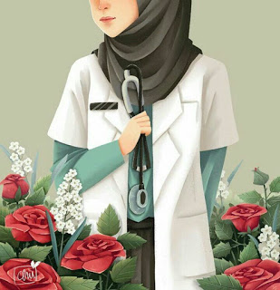 Detail Gambar Guru Gambar Kartun Dokter Muslimah Nomer 15