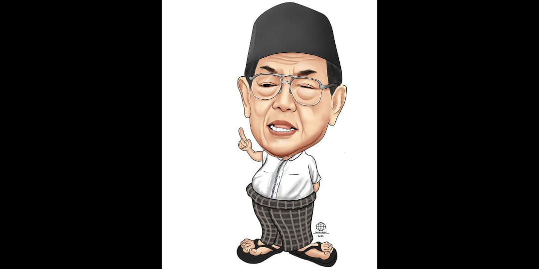 Detail Gambar Gusdur Karikatur Nomer 22