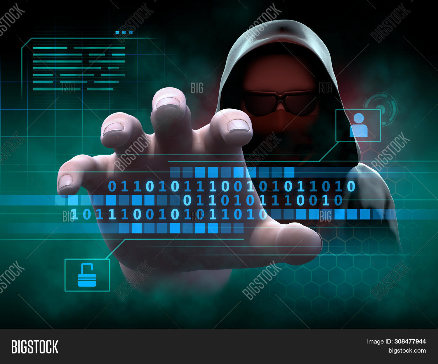 Detail Gambar Hacker 3d Nomer 5