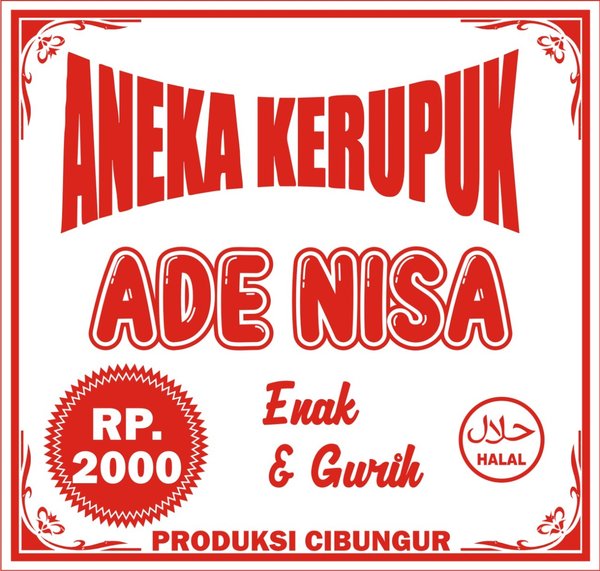 Detail Gambar Halal Label Krupuk Nomer 30