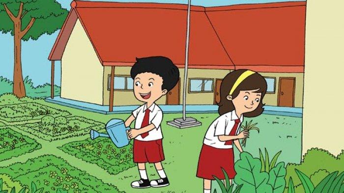 Detail Gambar Halaman Sekolah Kartun Nomer 9