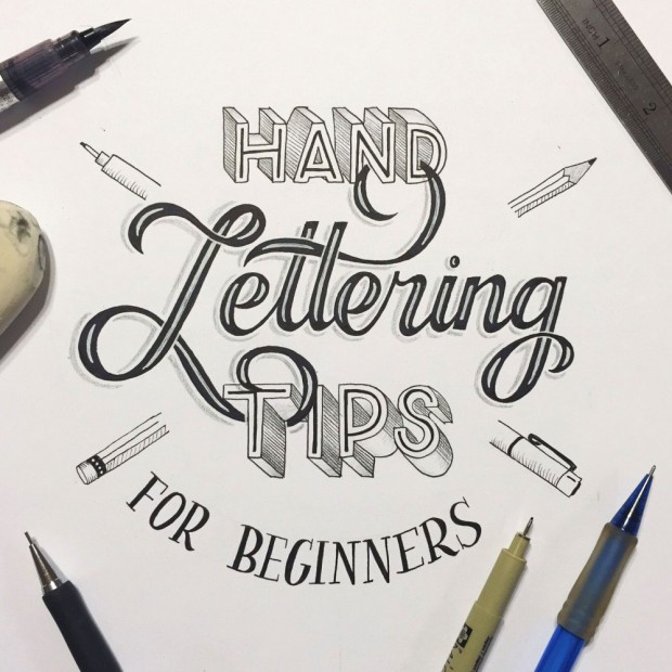 Detail Gambar Hand Lettering Nomer 5