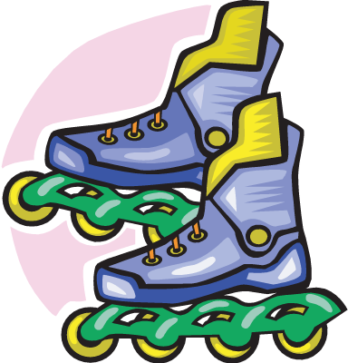 Inline Skates Clipart - KibrisPDR
