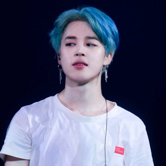 Detail Jimin Blue Hair Nomer 10