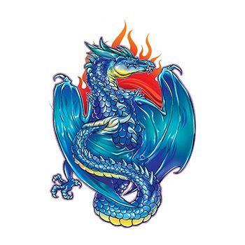 Detail Mythischer Drache Nomer 11