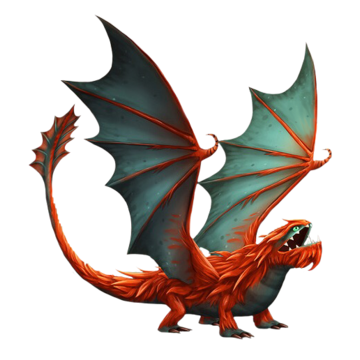 Detail Mythischer Drache Nomer 21