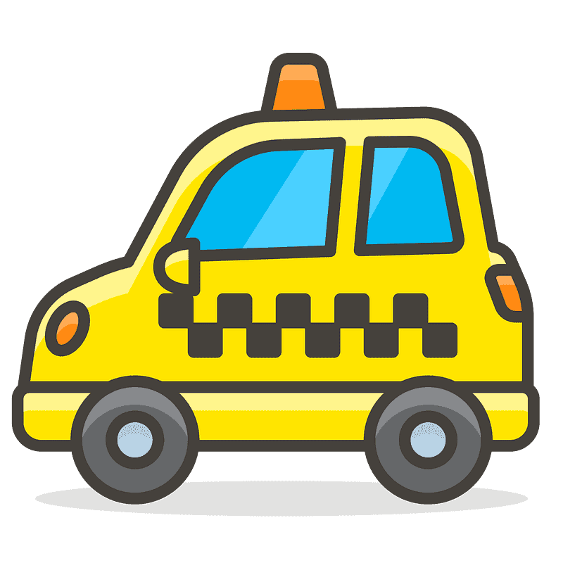 Detail Taxi Clipart Nomer 16