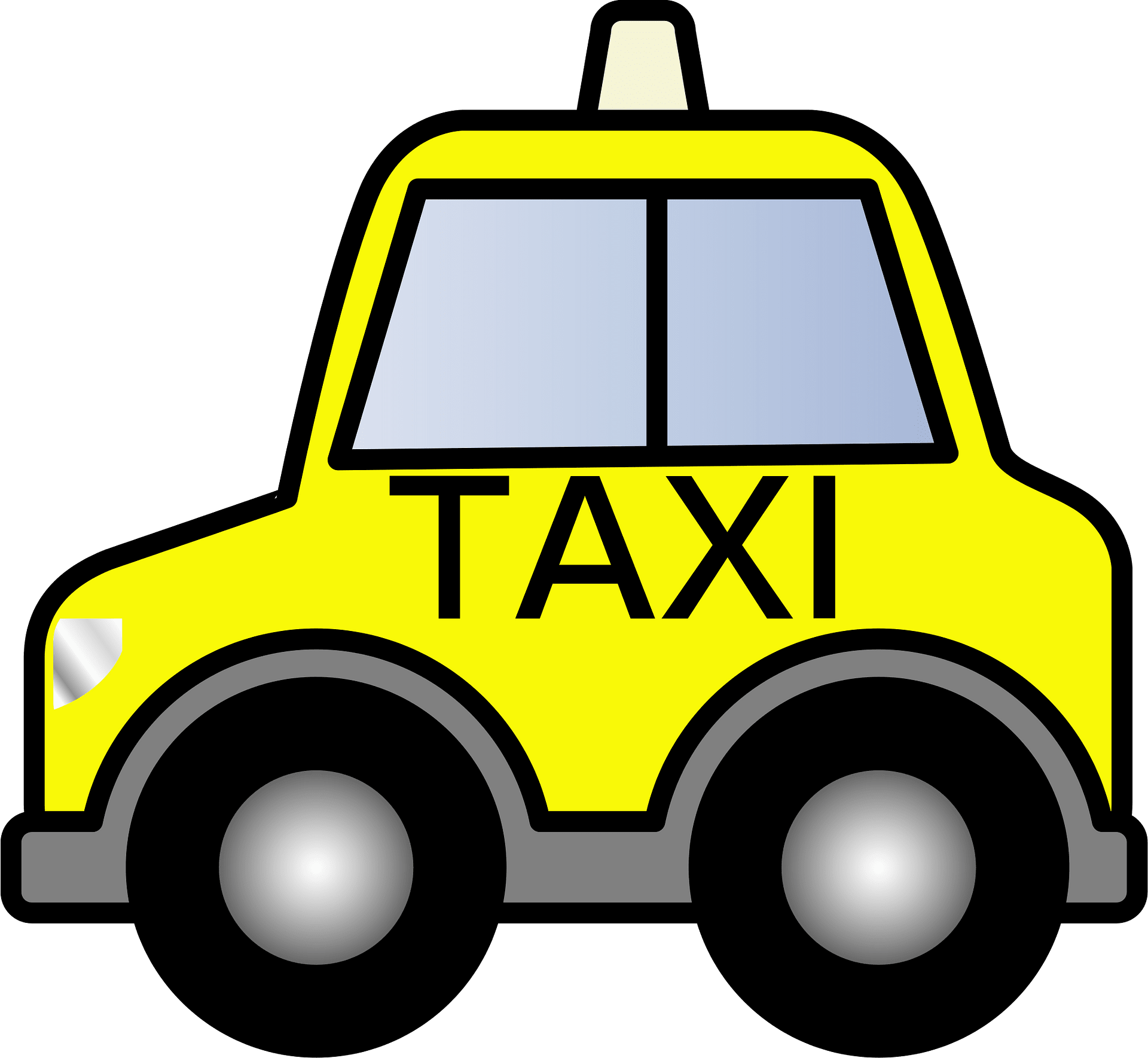 Detail Taxi Clipart Nomer 17