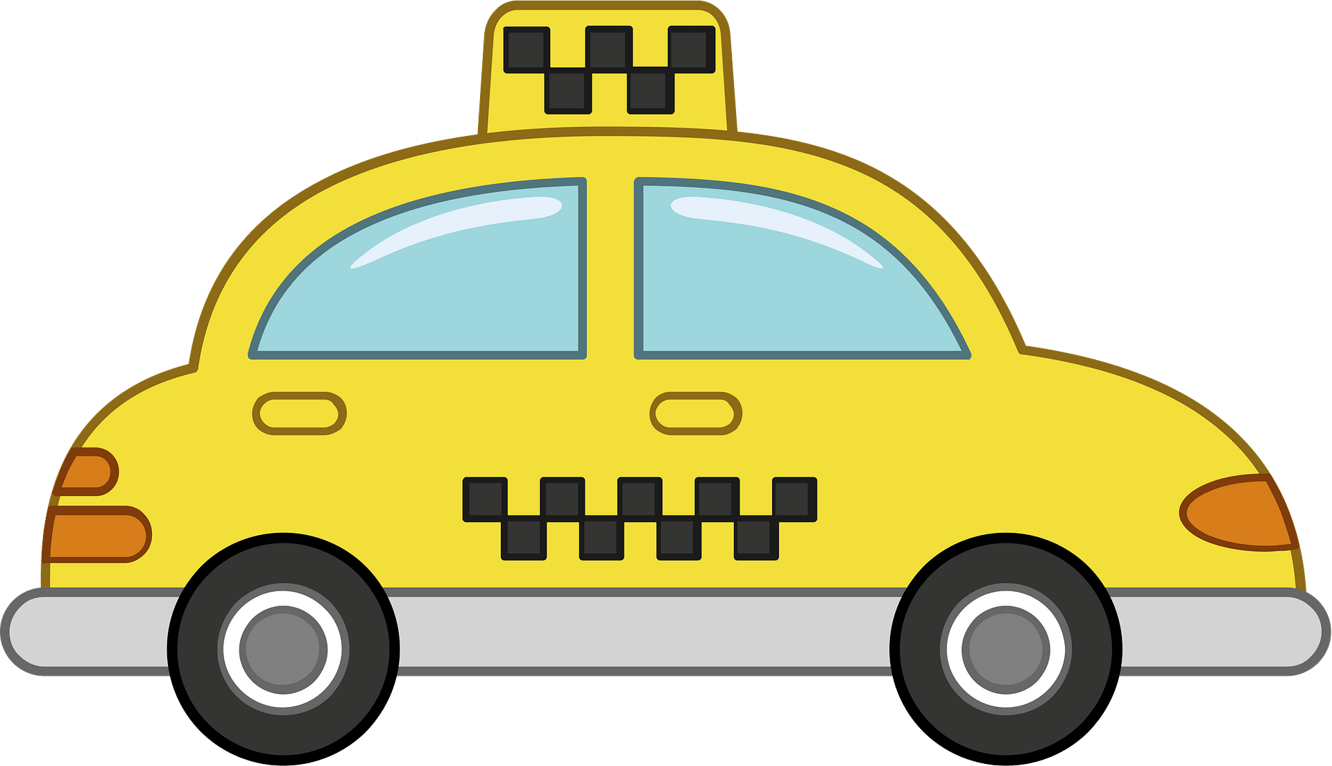 Detail Taxi Clipart Nomer 5