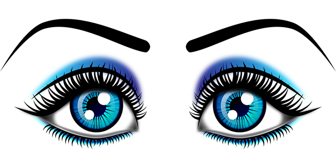 Detail Augenlid Blau Nomer 10